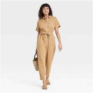 Universal Thread Tan Jumpsuit